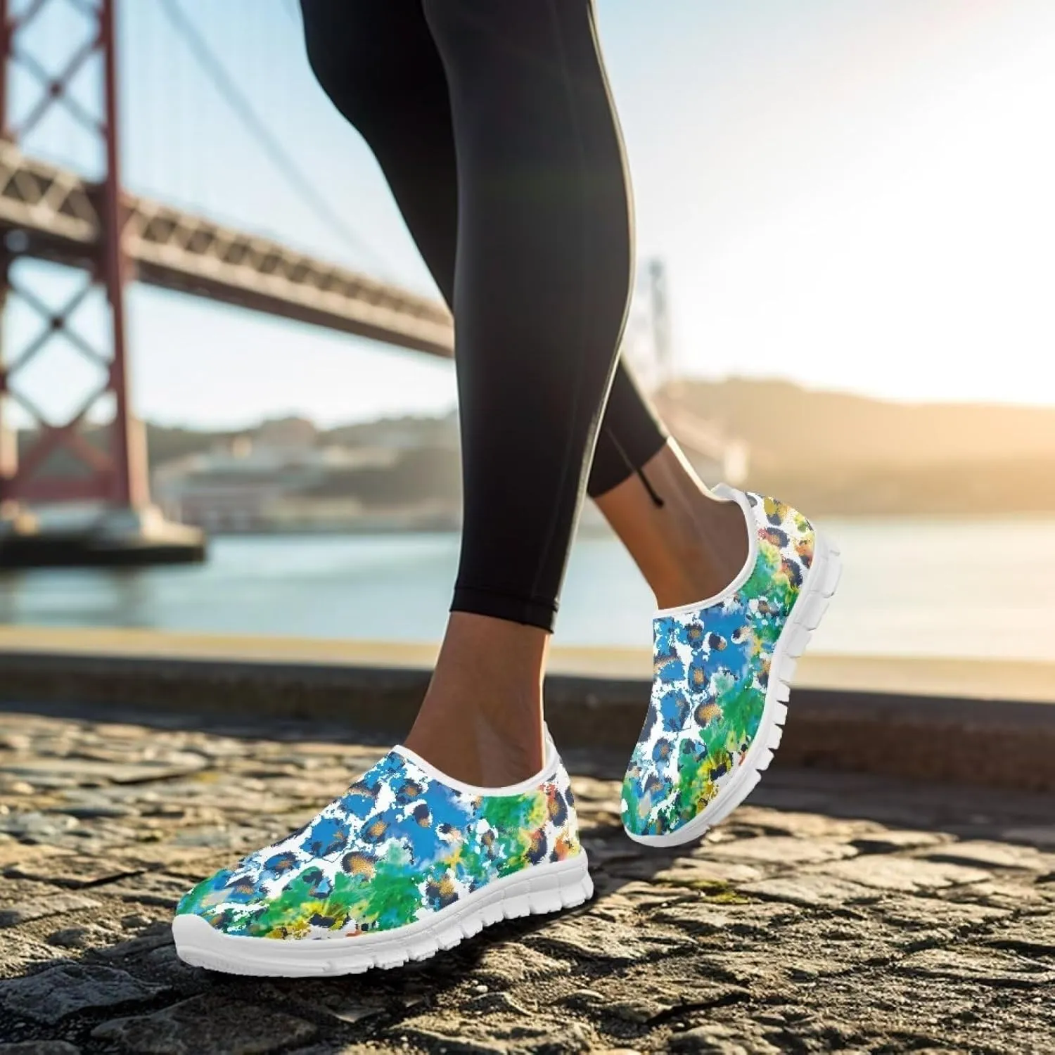 Women's Sneakers Casual Hands Free Low-Top Sport Tennis Sneakers Breathable Comfortable Lightweight Walking Shoes for Teen Girls US 5.5-11.5
