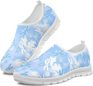 Women's Sneakers Casual Low-Top Slip-On Sport Sneakers Breathable Outdoor Comfortable Lightweight Walking Shoes for Teen Girls US 5.5-11.5