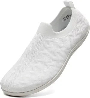 Women's Wide Toe Minimalist Barefoot Walking Slip-on Shoes Casual Sneakers Tennis Gym Athletic Flats Shoes Women's Wide Toe Minimalist Barefoot Walking Slip-on Shoes Casual Sneakers Tennis Gym Athletic Flats Shoes